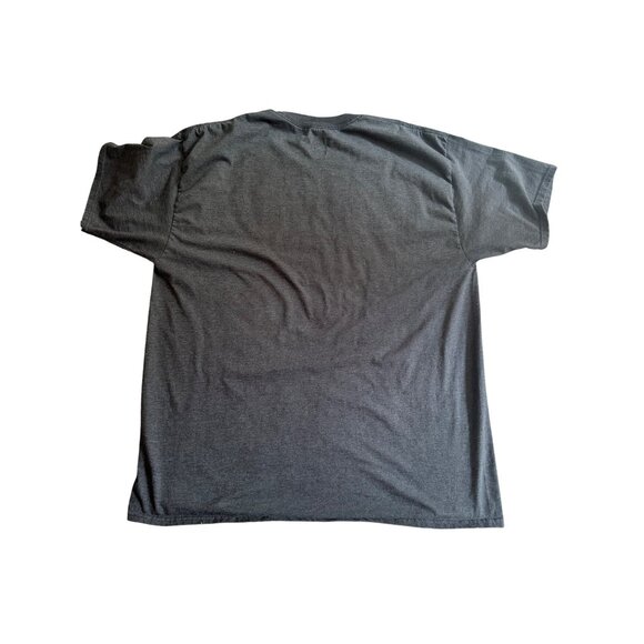 Hanes Beefy-T Floyd Creative Studios Graphic Tee 2XL Charcoal Gray Cotton Blend - Picture 5 of 6